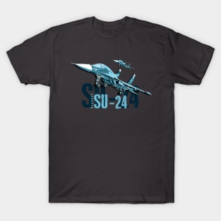 Soukhoî SU-24 Fighter Jet T-Shirt